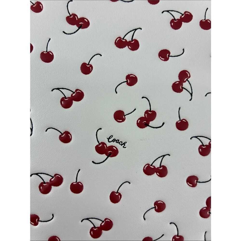 Coach Notebook With Cherry Print - Picture 2 of 7